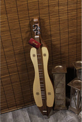Roosebeck Grace Mountain 4-String Dulcimer with Vaulted Spruce Top and Walnut Finish