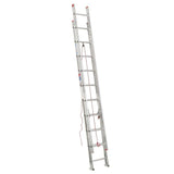 Werner D1124-2 24-ft Aluminum Extension Ladder, Type III, 200-lb Load Capacity