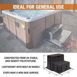 Buyers Products 3013658 Lightweight Polymer Step with Non-Skid Surface for Campers, RVs and Boats
