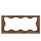 Tribesigns 63-Inch Farmhouse Console Table in Brown, Featuring Storage for Entryways, Hallways, Living Rooms, or Behind the Sofa