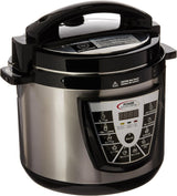Power Pressure Cooker XL 10-Quart Multi-Cooker with 7 One-Touch Programs, Silver