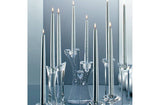 Kosta Boda Connect Candlestick Set, 2-Piece