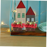 Miniature Artificial Bonsai Potted Plant for Dollhouses, Tiny DIY Decor with Pot for 1:12-Scale Rooms and Model Accessories