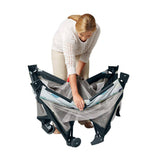 Stratus Gray Graco Pack ’n Play Playard with Automatic Folding Feet