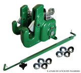 Pats Easy Change Quick Hitch System with Stabilizer Bar, Flexible and Durable, Red Cat #1