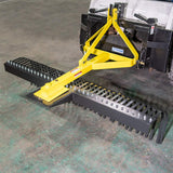 6 Landscape Rake from Titan Attachments, Designed for Compact Tractors with Quick Hitch Compatibility