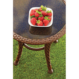 Better Homes and Gardens Azalea Ridge Round Outdoor Side Table, 20×22