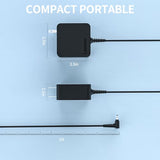 45W 20V 2.25A Laptop Charger for Lenovo IdeaPad Flex 4, 5, 1130, 1470, 1570, 110, 320, 330, 100, 100S, 110S and 330S; Compatible with Yoga 710, 100S-14IBR, 710-14IKB, 710-14ISK and 710-15ISK, PA-1450-55LL ADL45WCC