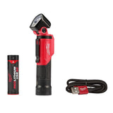 Milwaukee 2113-21 Rechargeable Pivoting LED Flashlight, 500 Lumens