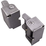 2Pcs maXpeedingrods Weld-On Dump Trailer Hinges with Grease Fittings, Heavy Duty, for Dump Trucks or Trailers