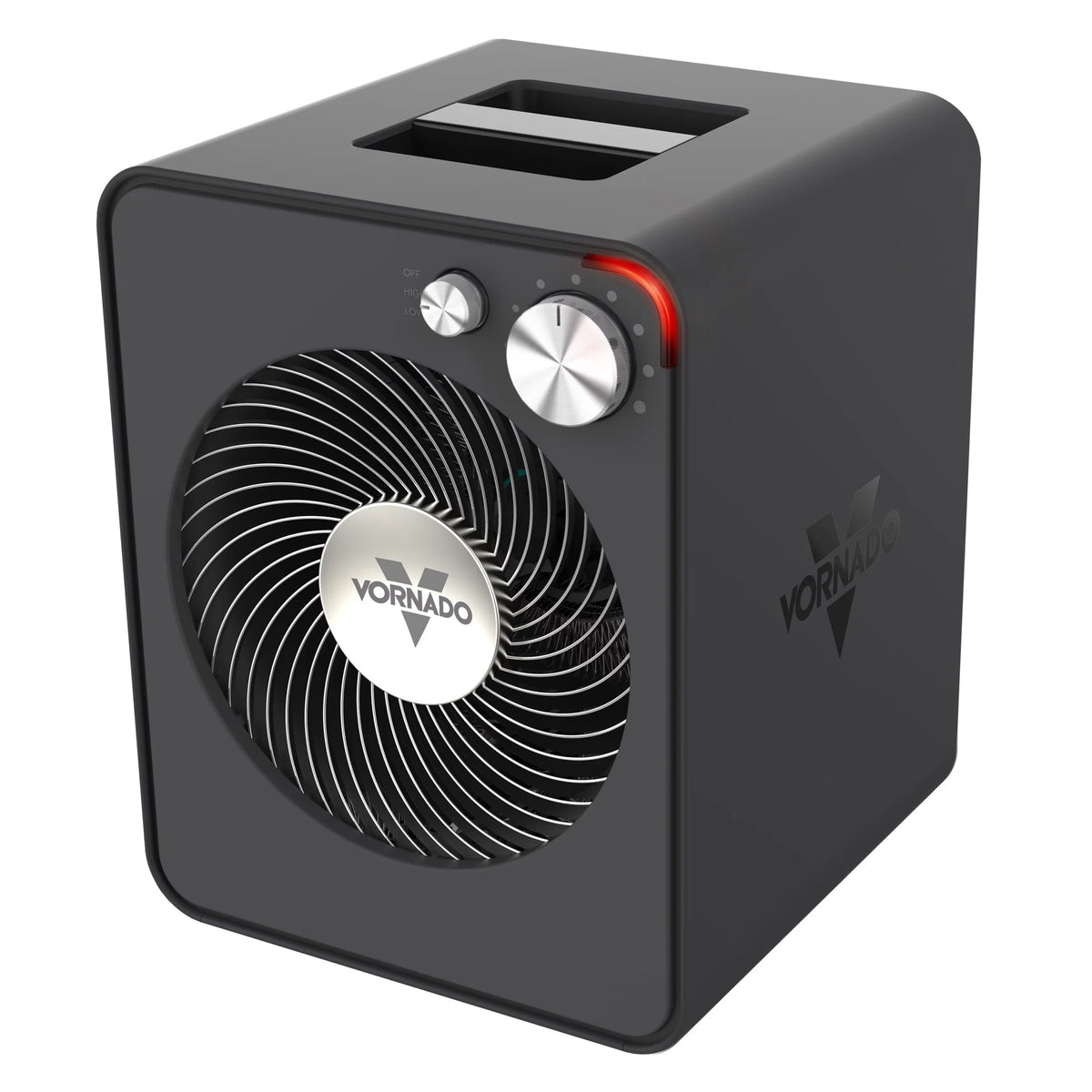 Vornado VMH300 Whole-Room Vortex Metal Heater in Black