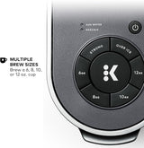 Keurig K-Supreme Single-Serve K-Cup Pod Coffee Maker with MultiStream Technology, 4 Brew Sizes & 66oz Dual-Position Removable Reservoir, Black