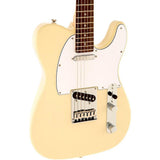 Squier Standard Telecaster Electric Guitar with Solid Agathis Body, S-S Pickups and Vintage Blonde Finish