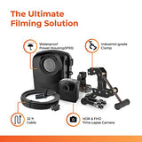 Brinno BCC2000 Plus Construction Time-Lapse Camera Bundle with Full HD TLC2000 Camera, 32-ft Laptop/Tablet Extender, Clamp Mount, Waterproof Case, 1-Year Battery and 2-Pack