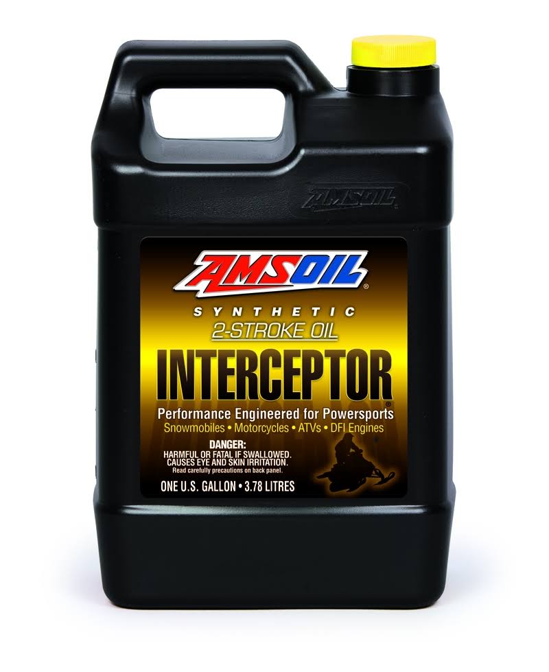 Amsoil Interceptor Synthetic 2-Stroke Oil, Gallon Size, AMSOAIT04