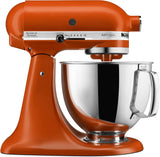KitchenAid Artisan KSM150PS Stand Mixer, 5-Quart Tilt-Head Design with Pouring Shield, Cast Iron