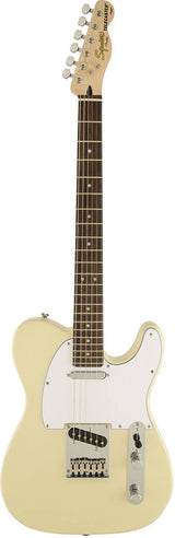 Squier Standard Telecaster Electric Guitar with Solid Agathis Body, S-S Pickups and Vintage Blonde Finish