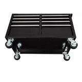 Mobile Workbench with 9-Drawer Gloss Black Tool Chest, 46 in. W x 24 in. D