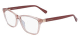 Longchamp LO2659 Full-Rim Rectangle Eyeglasses in Peach