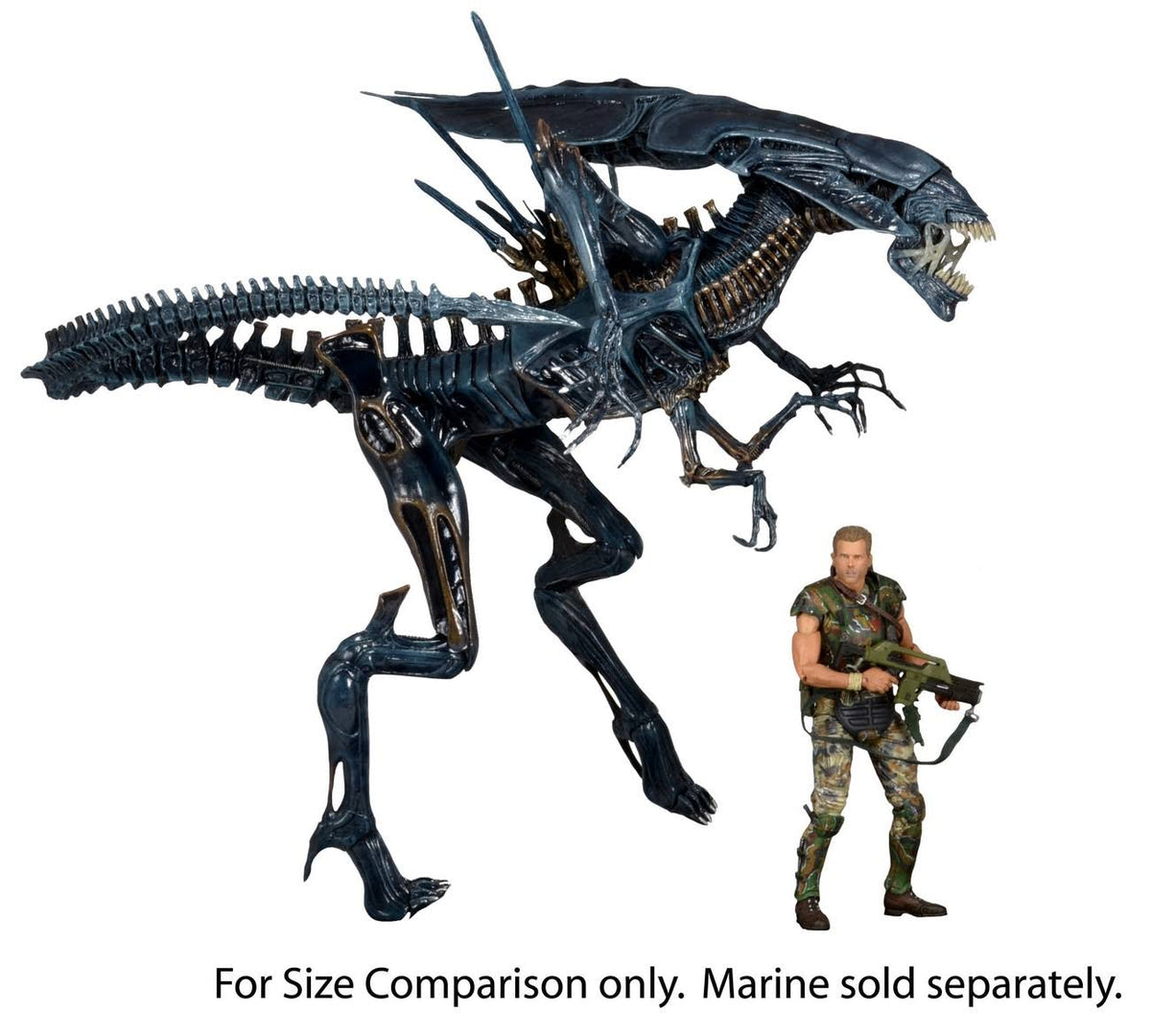 NECA Aliens Ultra Deluxe Xenomorph Queen Action Figure in Collector Box