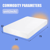 Full 12-Inch Mattress in a Box with Cooling Gel Memory Foam, Medium-Firm Feel and CertiPUR-US Certified Materials