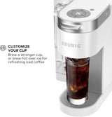 Keurig K-Supreme Single-Serve K-Cup Pod Coffee Maker with MultiStream Technology, 4 Brew Sizes & 66oz Dual-Position Removable Reservoir, Black