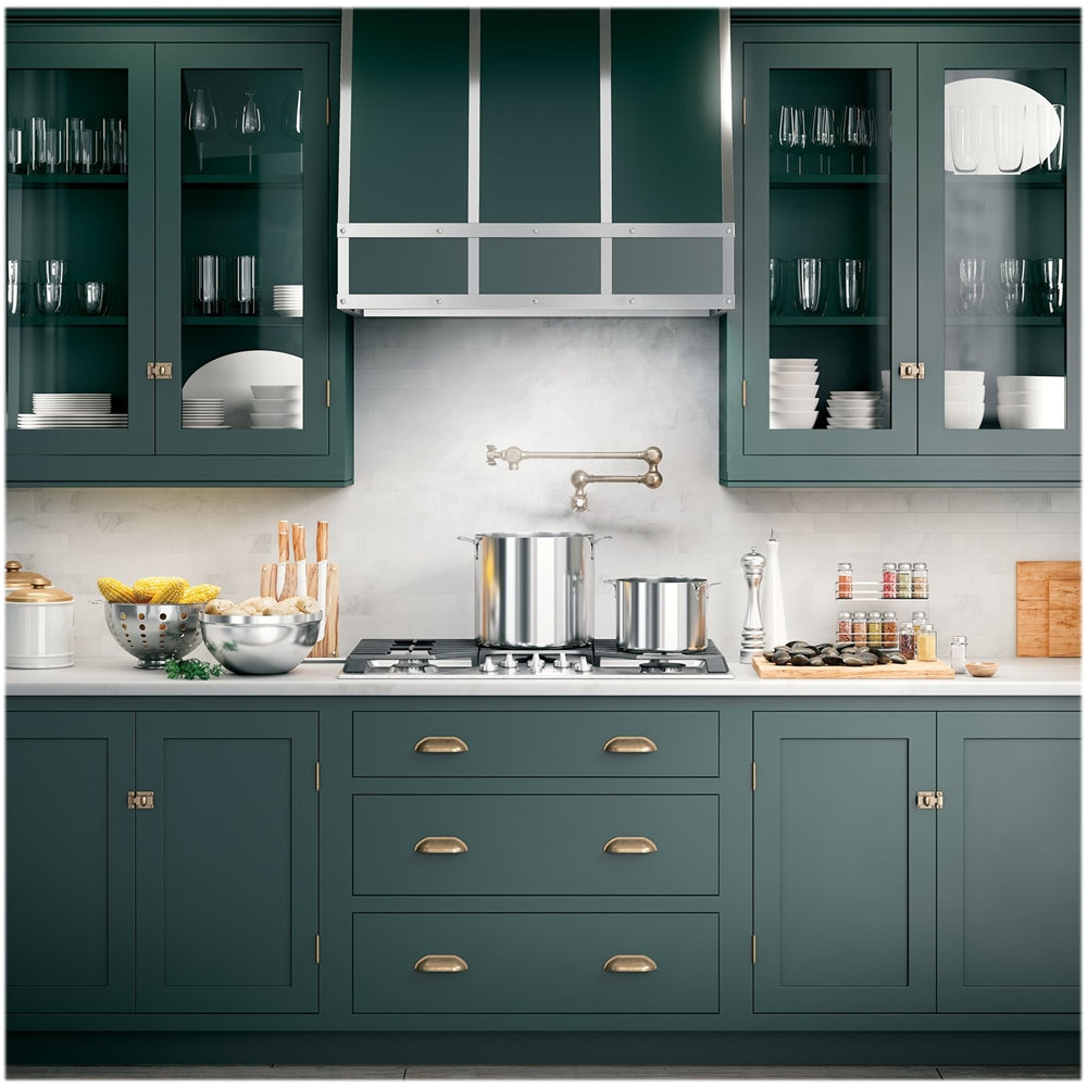 GE 35-Inch Convertible Range Hood in Stainless Steel