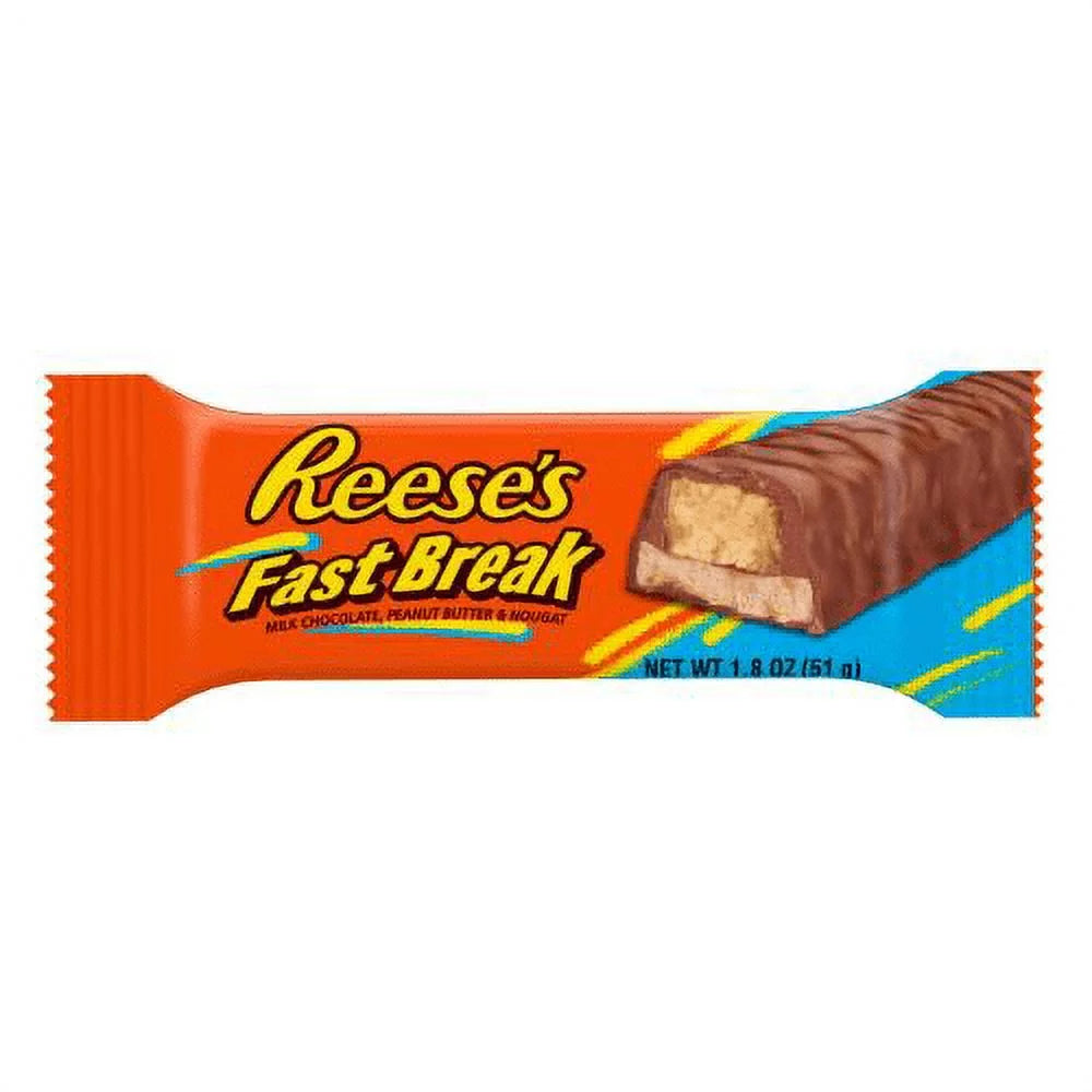 Reeses Fast Break Bar, 1.80 oz, Pack of 8