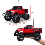 1:16 Scale 2019 Chevrolet Silverado Off-Road R/C Truck by Maisto Tech, Red, 2.4 GHz