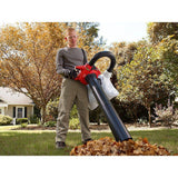 Toro 2-Cycle Gas Leaf Blower Vacuum with 150 MPH Air Speed, 460 CFM Output, and 25.4cc Engine