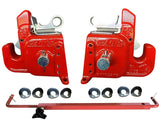 Pats Easy Change Quick Hitch System with Stabilizer Bar, Flexible and Durable, CAT #1, Green