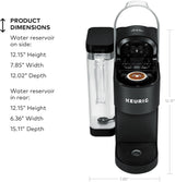Keurig K-Supreme Single-Serve K-Cup Pod Coffee Maker with MultiStream Technology, 4 Brew Sizes & 66oz Dual-Position Removable Reservoir, Black