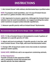 Instant Ocean Sea Salt for Aquariums, Makes 200 Gallons