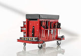 Rolling Toolbox Stool by Sharper Image for Workshop Seating and Storage