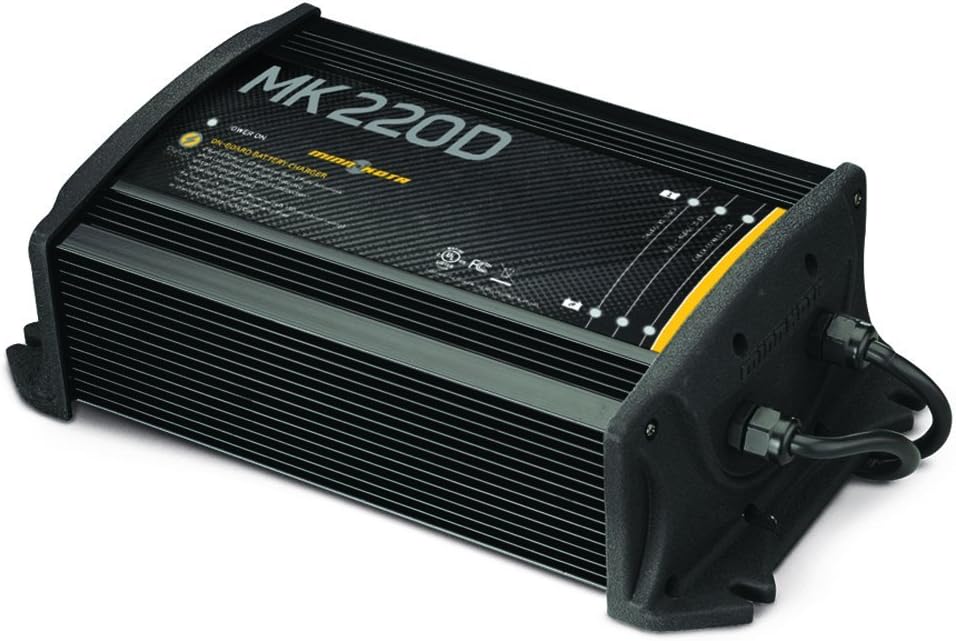 Minn Kota MK-220D Battery Charger with 2 Banks and 10 Amps
