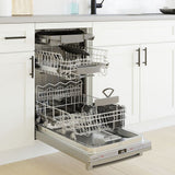 Bosch 800 Series 18 Top-Control Smart Built-In Dishwasher with 3rd Rack, 44 dBA, Silver