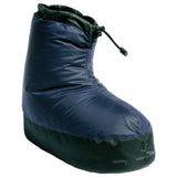 Navy Blue Down Booties, Size S by Western Mountaineering