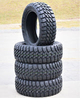 Set of 4 Forceum M/T 08 Plus LT 235/75R15 Mud Tires, Load C, 6 Ply
