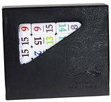 Professional Double-15 Domino Set with Numbered, Color-Coded Tiles