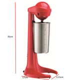 Commercial Electric Milk Shaker and Drink Mixer for Smoothies and Milkshakes
