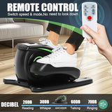 ANCHEER Under-Desk Elliptical Pedal Exerciser with Smart LCD Display & Remote, Quiet Low-Impact Seated Leg Workout for Seniors, Office or Home