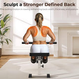 Foldable Feierdun Hydraulic Rowing Machine for Home with 12 Resistance Levels and 300 LBS Capacity