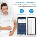 LOOKEE O2Ring by Wellue, Continuous Overnight Ring Pulse Oximeter and Oxygen Monitor