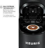 Keurig K-Supreme Single-Serve K-Cup Pod Coffee Maker with MultiStream Technology, 4 Brew Sizes & 66oz Dual-Position Removable Reservoir, Black