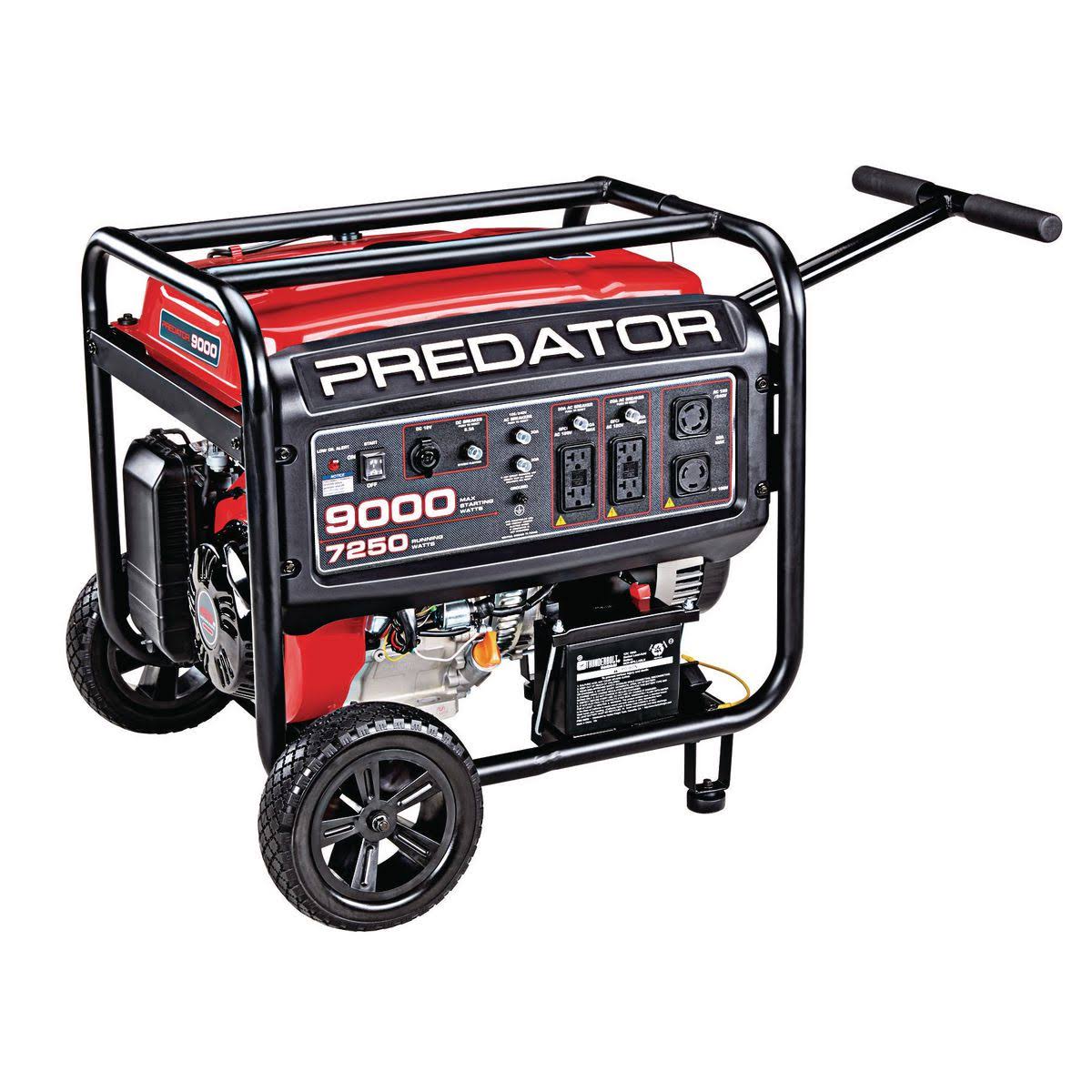 Predator 9000-Watt Portable Gas-Powered Generator, EPA III, Model 63970