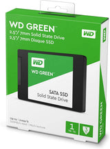 Western Digital WD Green 1TB Internal SSD, SATA III 6 Gb/s, 2.5-Inch 7mm Drive with Up to 550 MB/s Read Speed, WDS100T2G0A
