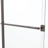 Basco 3500-44SRN Classic Bypass Framed Shower Door, 64-1/2 × 22 High × 44 × 22 Wide, Silver Finish