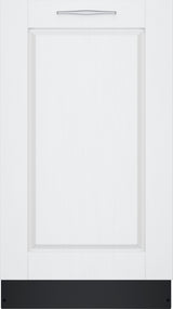 Bosch 800 Series Built-In Dishwasher with Top Controls, 18-Inch, Smart Features, 3rd Rack and 44 dBA, Custom Panel Ready